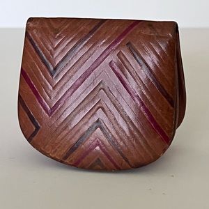 Vintage, leather coin, purse.  Amazing vintage condition​